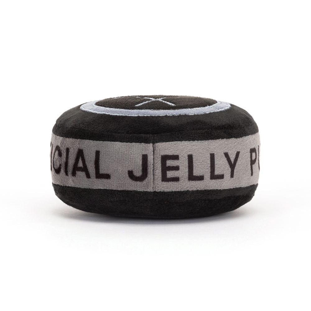 Amuseables Sports Ice Hockey Puck JellyCat Lil Tulips