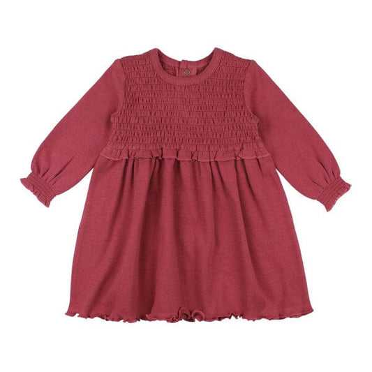 Appleberry Smoked Organic Dress L'ovedbaby Lil Tulips