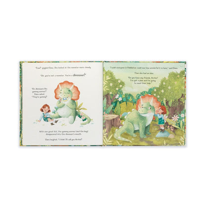 Archie, My Dinosaur Friend Book JellyCat JellyCat Lil Tulips