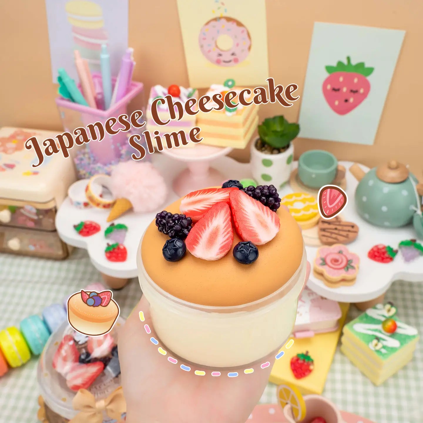 Japanese Cheesecake Slime