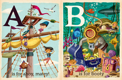 P Is For Pirate: Alphabet Board Book