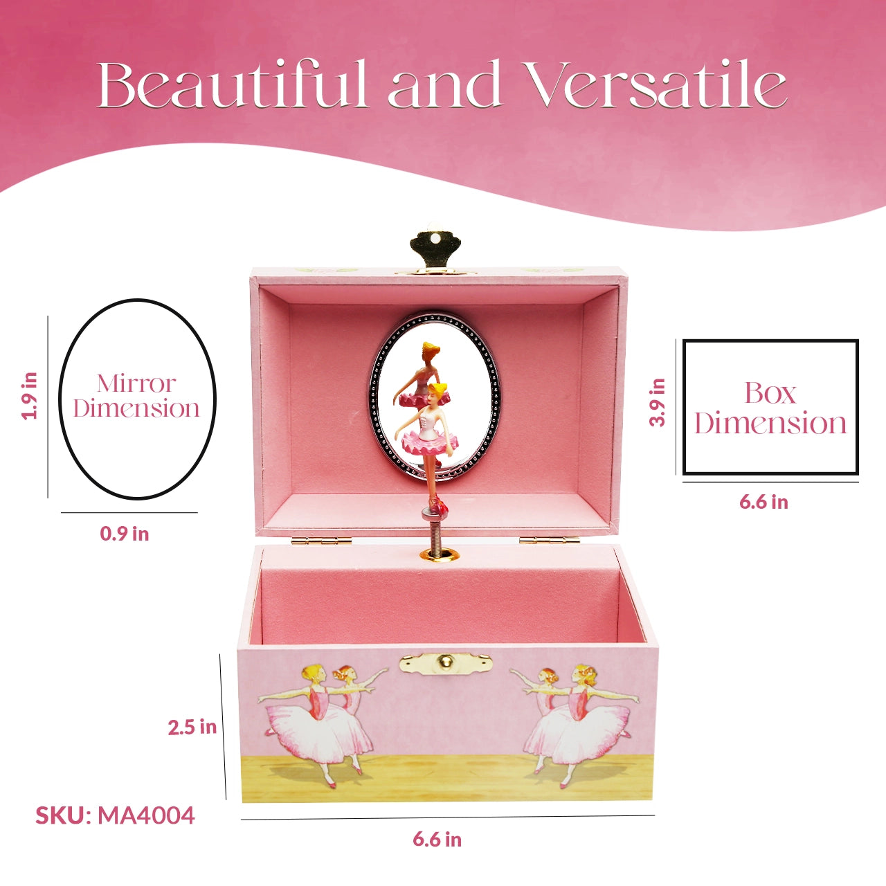 Small Ballerina Jewelry Box