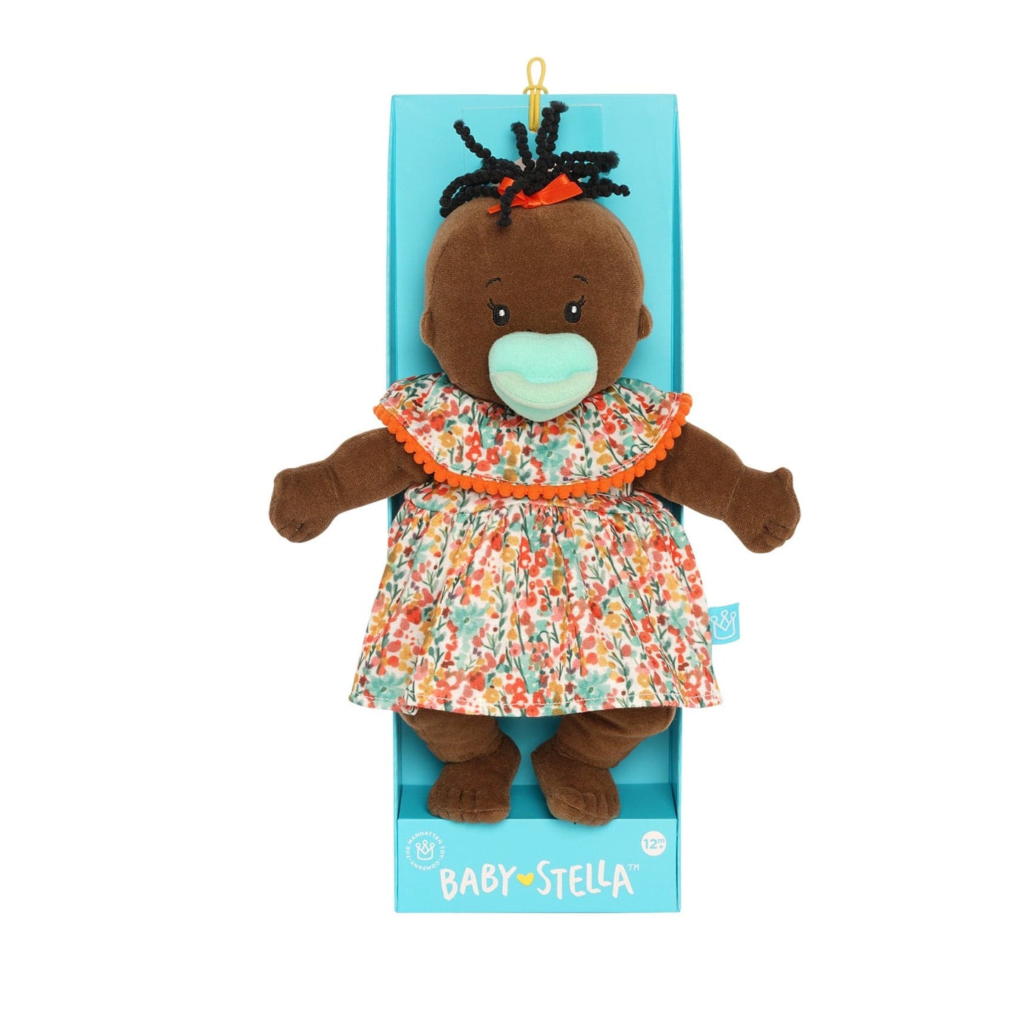 Baby Stella Brown with Black Wavy Tuft Manhattan Toy Company Lil Tulips