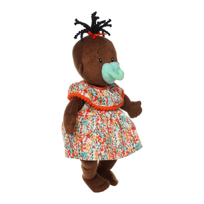 Baby Stella Brown with Black Wavy Tuft Manhattan Toy Company Lil Tulips