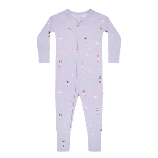 Ballerinas Zip Romper Brave Little Ones Lil Tulips