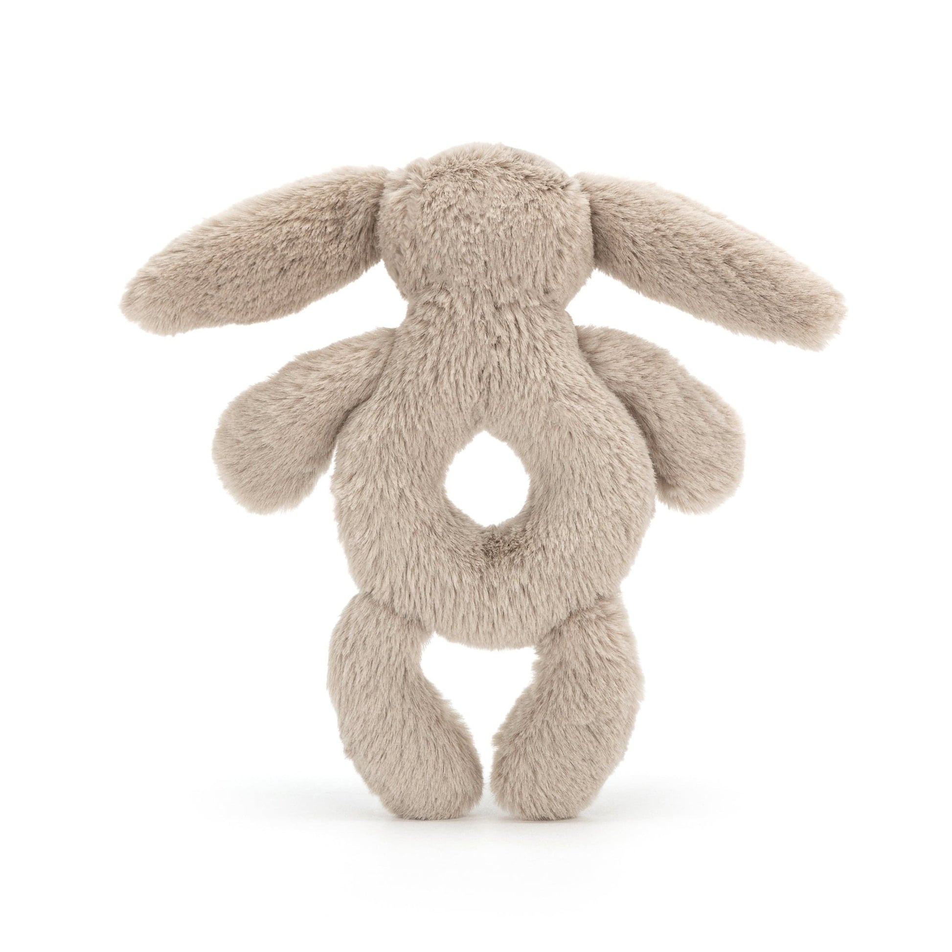 Bashful Beige Bunny Ring Rattle JellyCat Lil Tulips