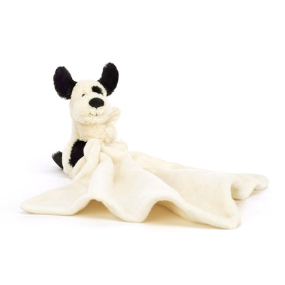 Bashful Black & Cream Puppy Soother JellyCat JellyCat Lil Tulips