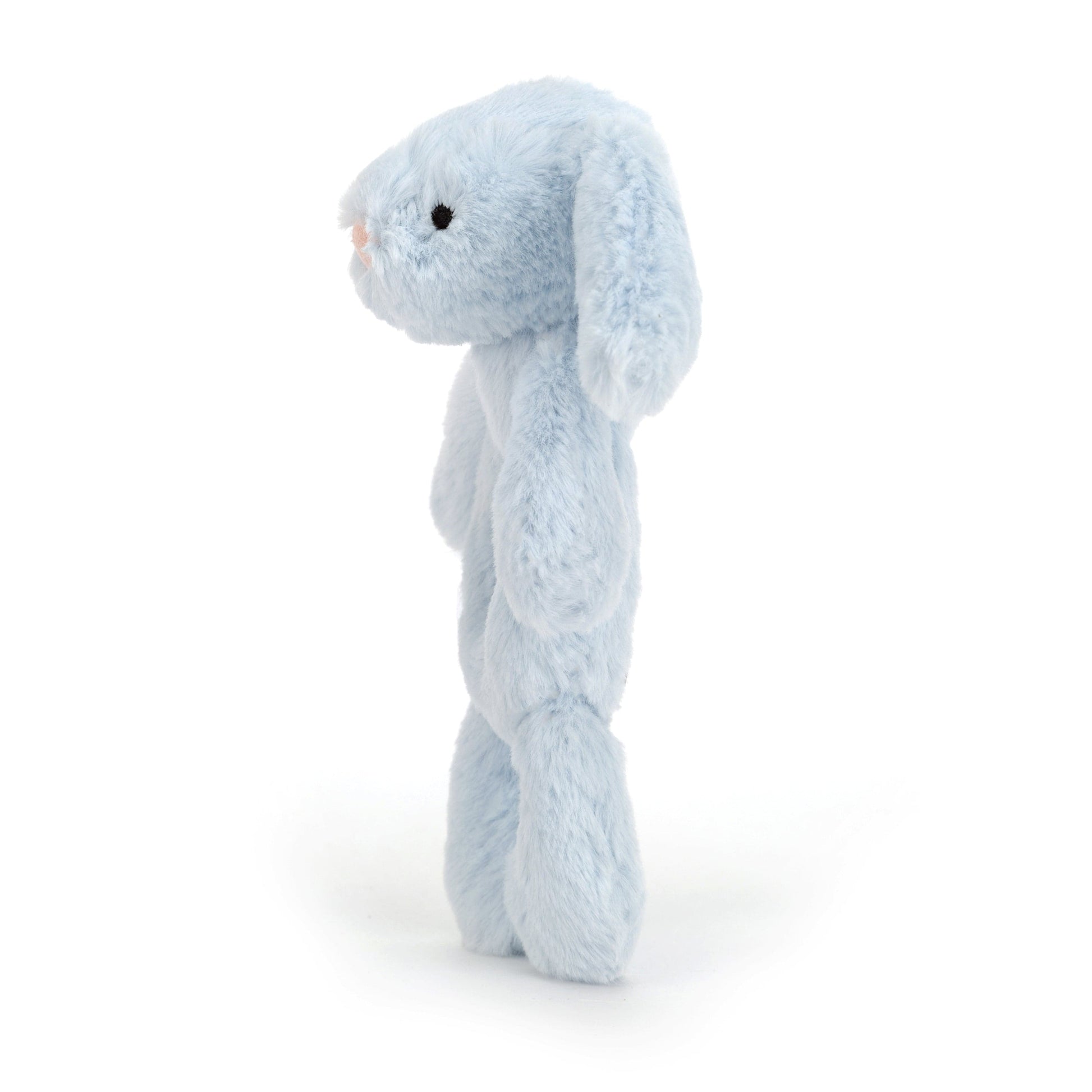 Bashful Blue Bunny Ring Rattle JellyCat Lil Tulips