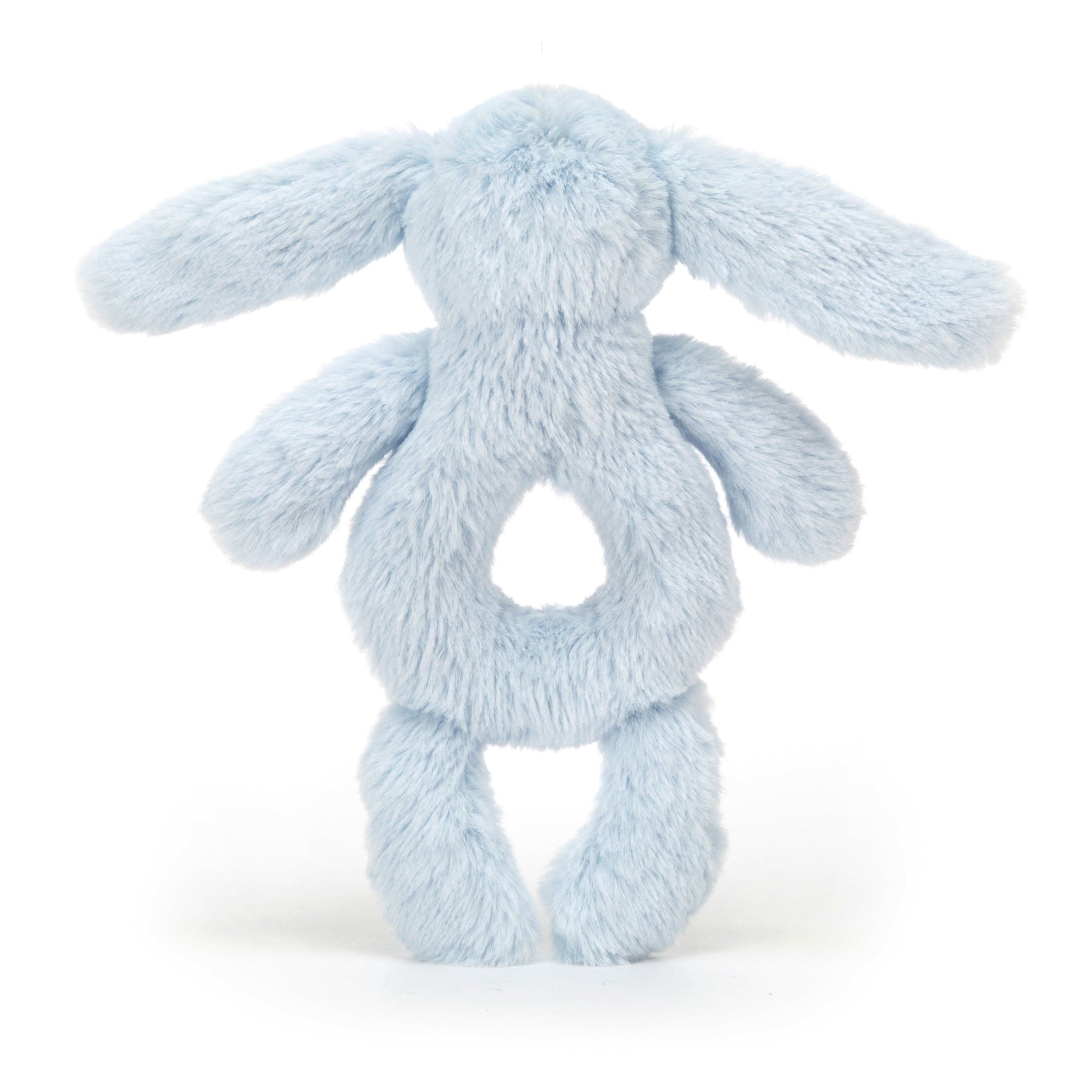 Bashful Blue Bunny Ring Rattle JellyCat Lil Tulips