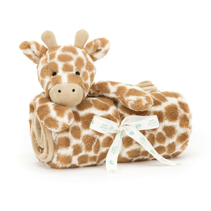 Bashful Giraffe Blankie JellyCat JellyCat Lil Tulips