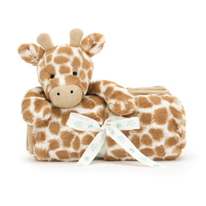 Bashful Giraffe Blankie JellyCat JellyCat Lil Tulips