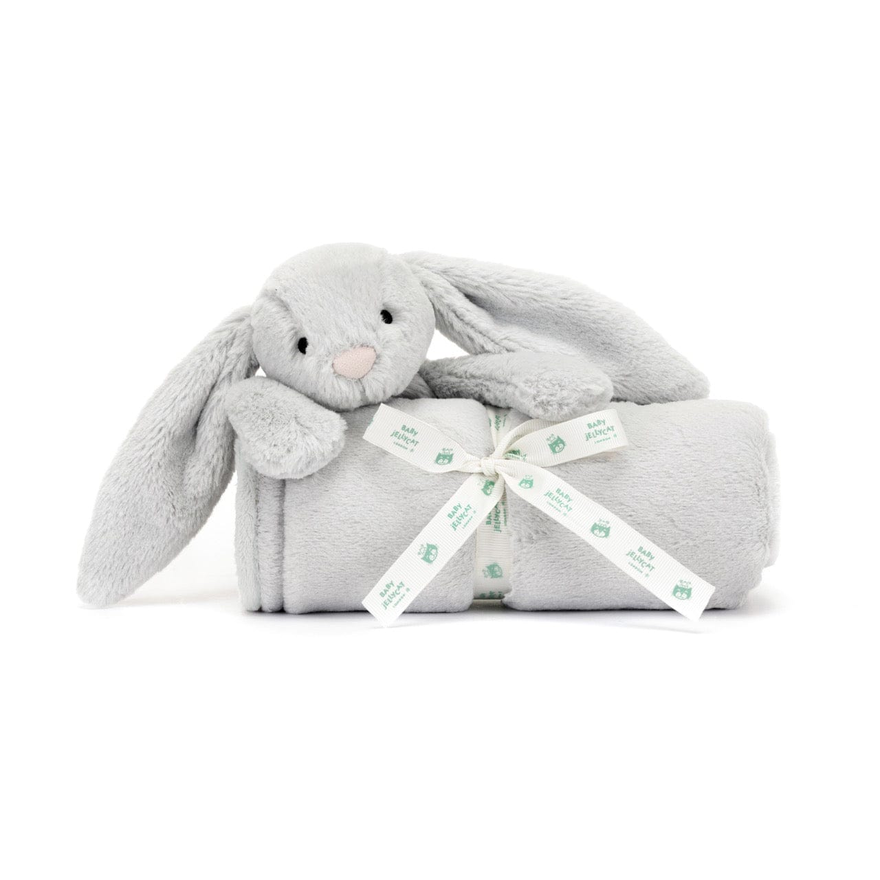 Bashful Grey Bunny Blankie JellyCat JellyCat Lil Tulips