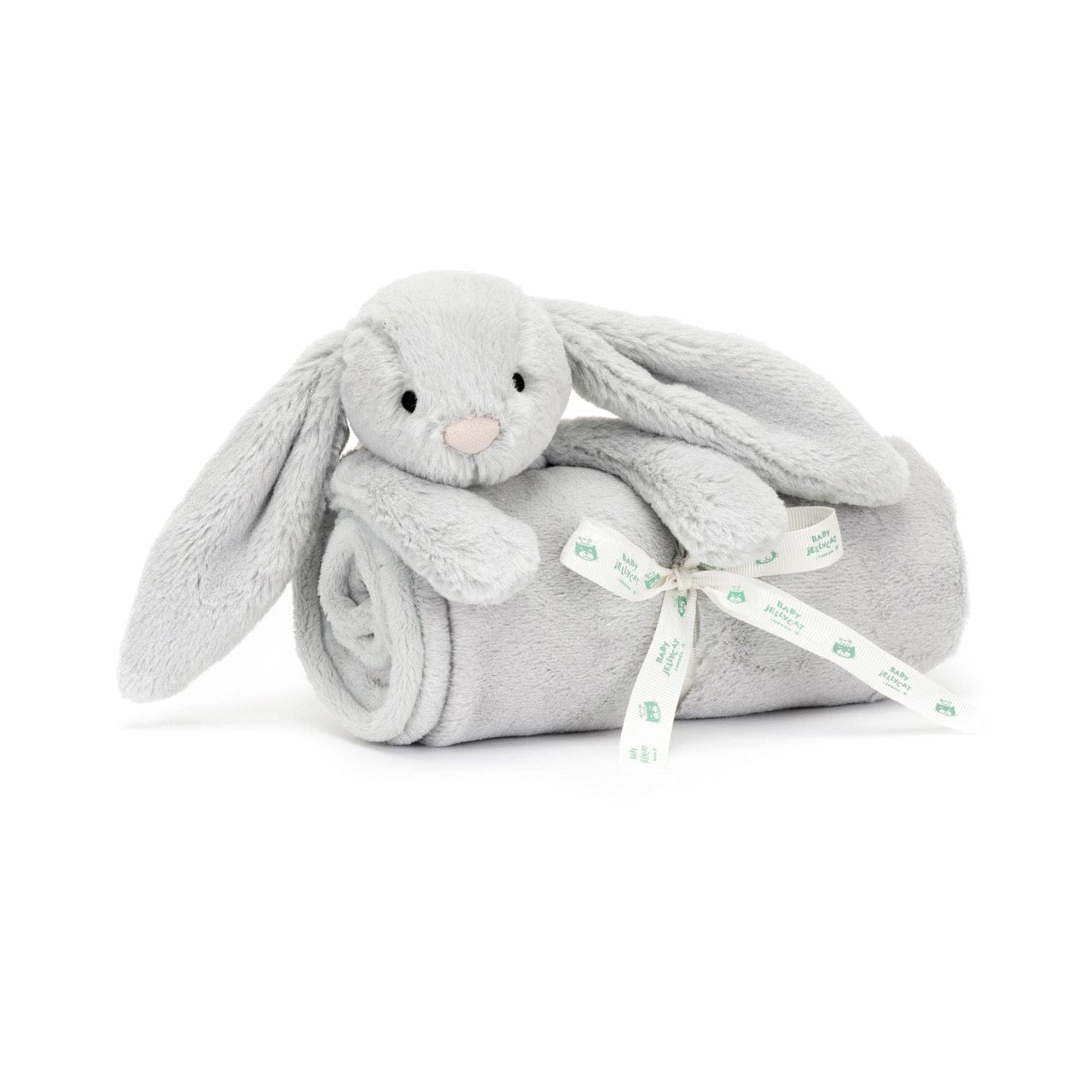 Bashful Grey Bunny Blankie JellyCat JellyCat Lil Tulips