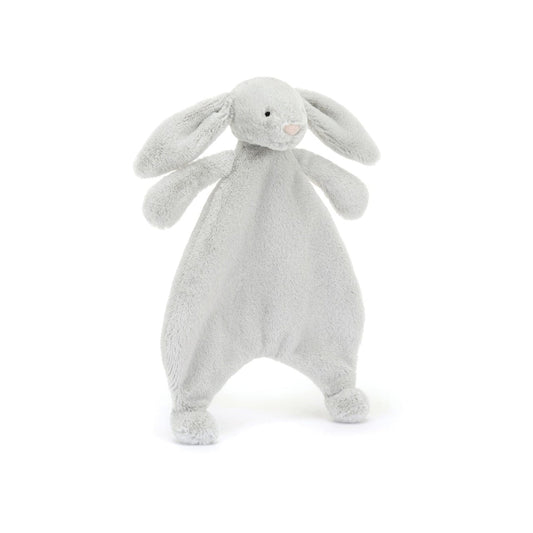 Bashful Grey Bunny Comforter JellyCat Lil Tulips