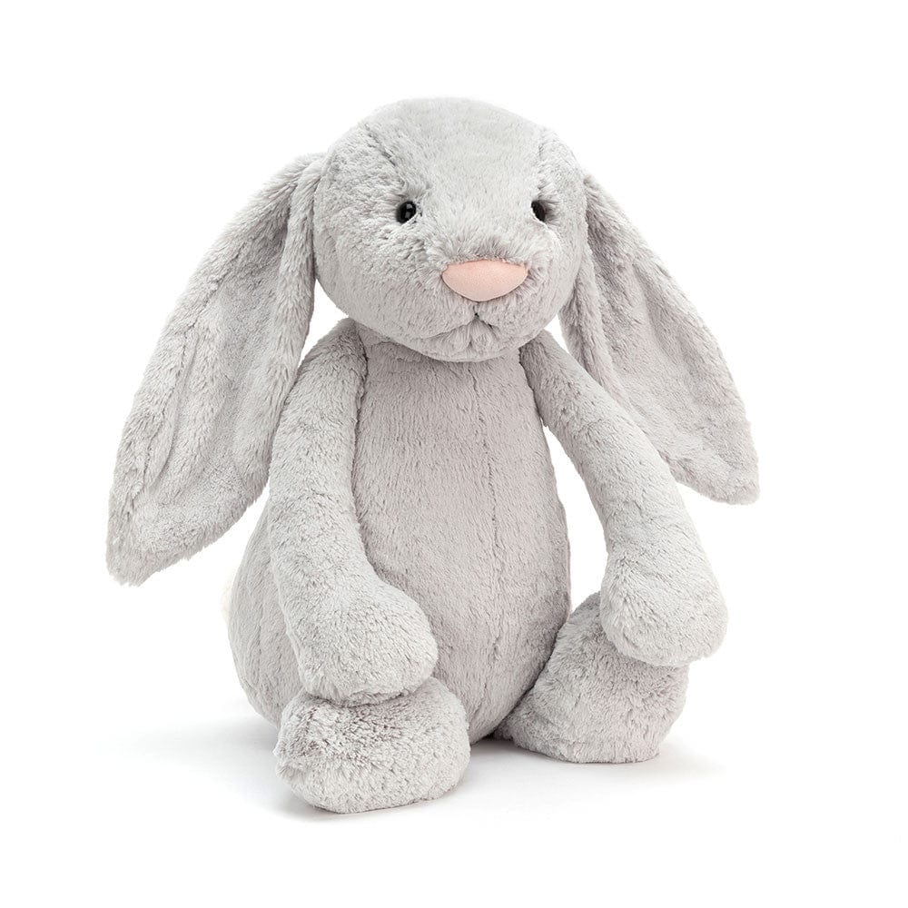 Bashful Grey Bunny Really Big JellyCat Lil Tulips