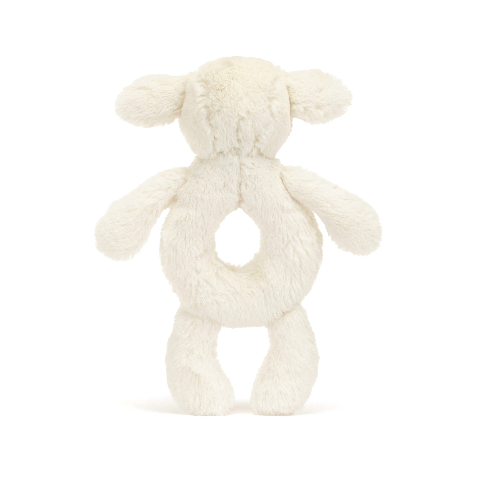 Bashful Lamb Ring Rattle JellyCat Lil Tulips