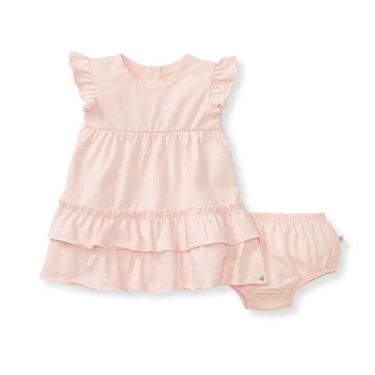 Ruffle Dress & Diaper Cover