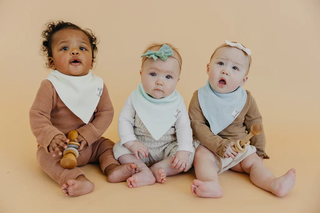 Bennie Bandana Bibs Copper Pearl Lil Tulips