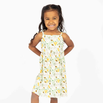 Happy Honey Bees Bamboo Sundress