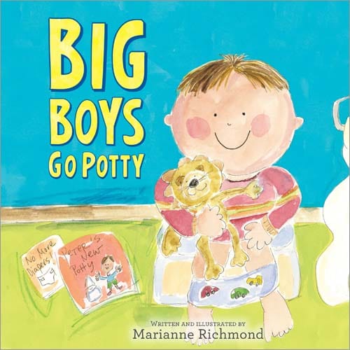 Big Boys Go Potty SourceBooks Lil Tulips