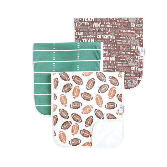 Blitz Burp Cloth Set Copper Pearl Lil Tulips