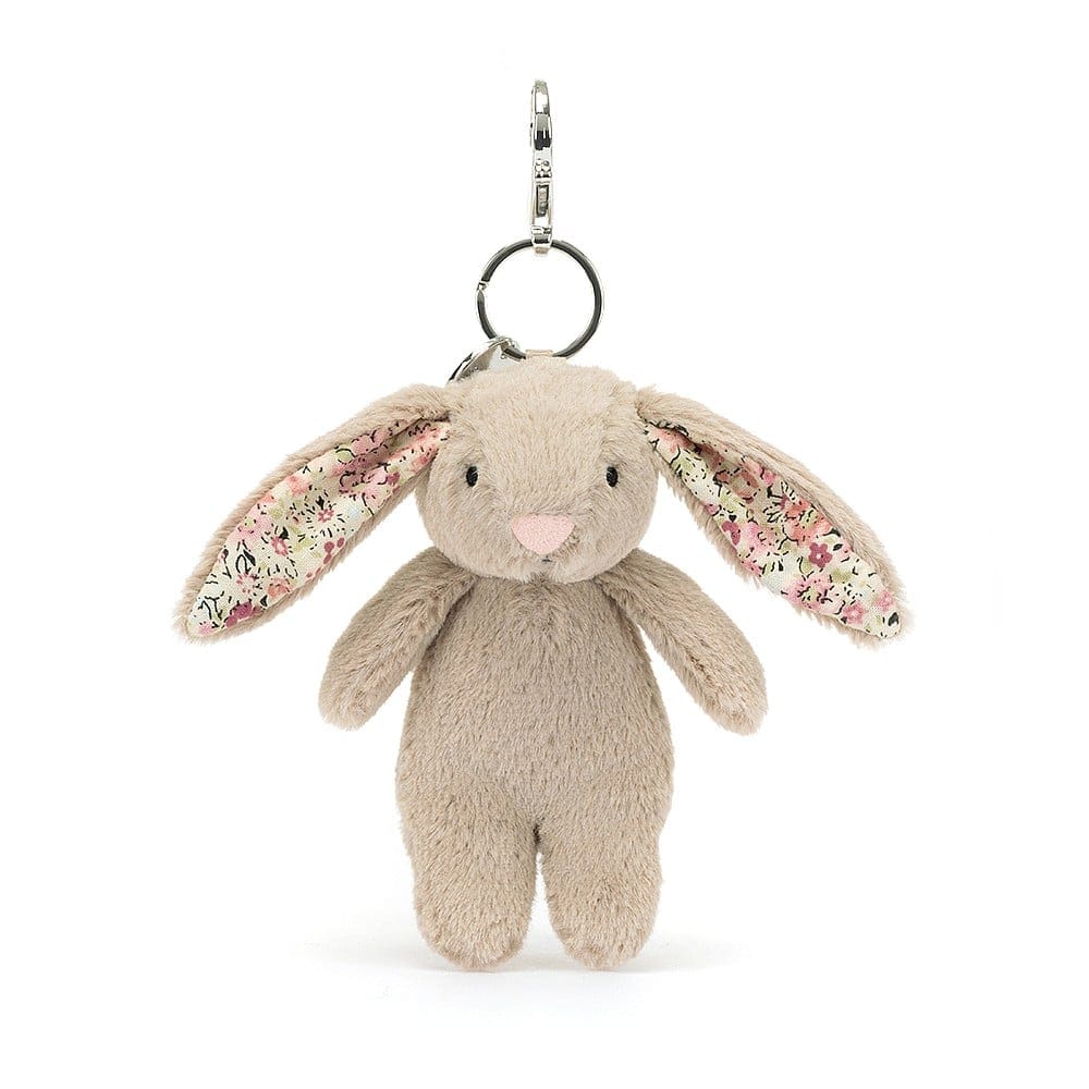 BLOSSOM Beige Bunny Bag Charm JellyCat JellyCat Lil Tulips