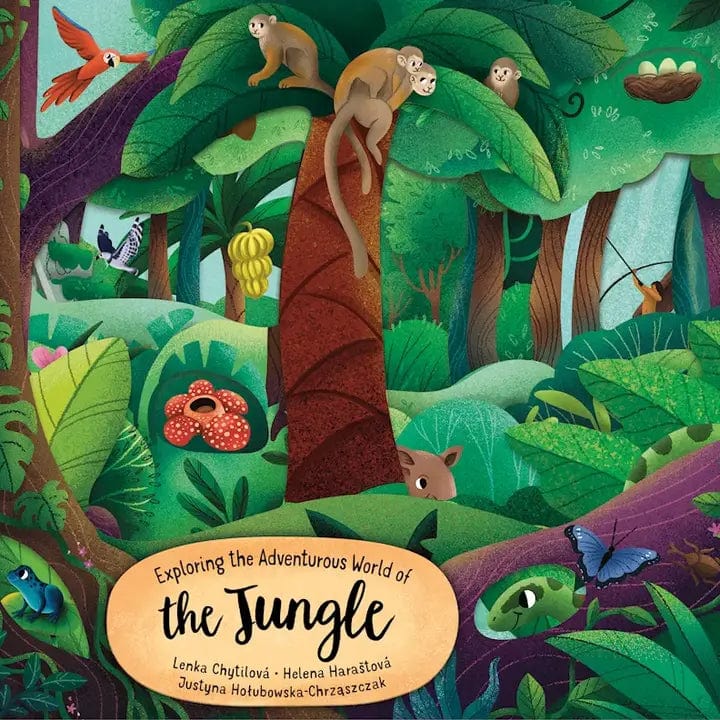 Board Book - World of the Jungle Wellspring Lil Tulips