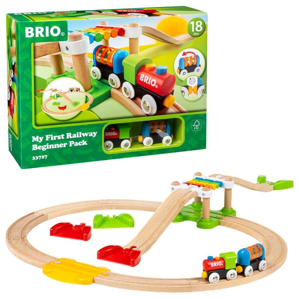 BRIO My First Railway – 33727 Beginner Pack Brio Model Trains & Train Sets Lil Tulips