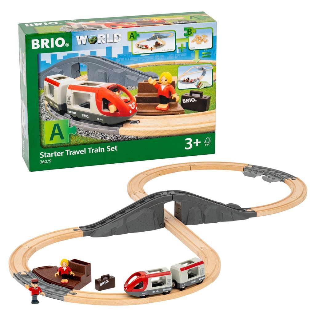 BRIO World 36079 Starter Travel Train Set