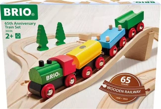 BRIO World 65th Anniversary Train Set 36036 Brio Model Trains & Train Sets Lil Tulips