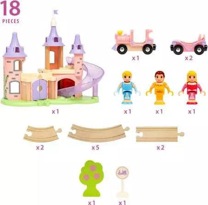 BRIO World Castle Set Disney Princess Brio Model Trains & Train Sets Lil Tulips