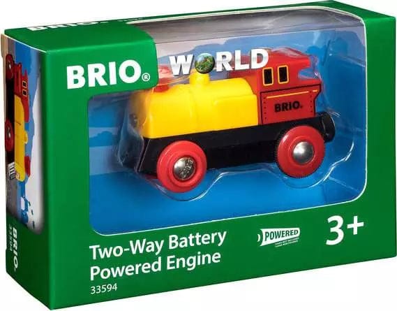 BRIO World Two Way Battery Powered Engine Brio Model Trains & Train Sets Lil Tulips