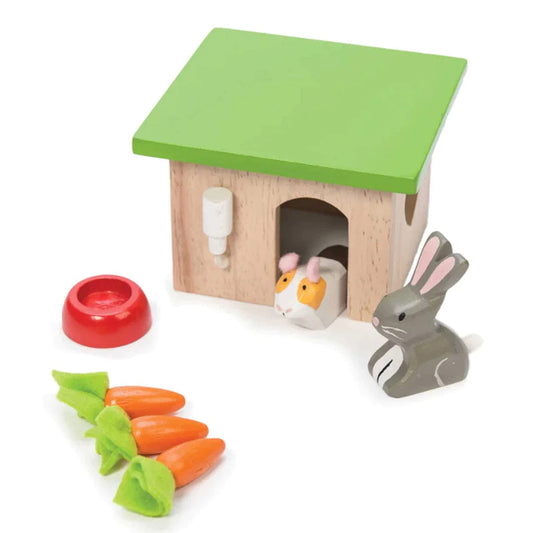 Bunny & Guinea Pet Animal Set Le Toy Van Lil Tulips