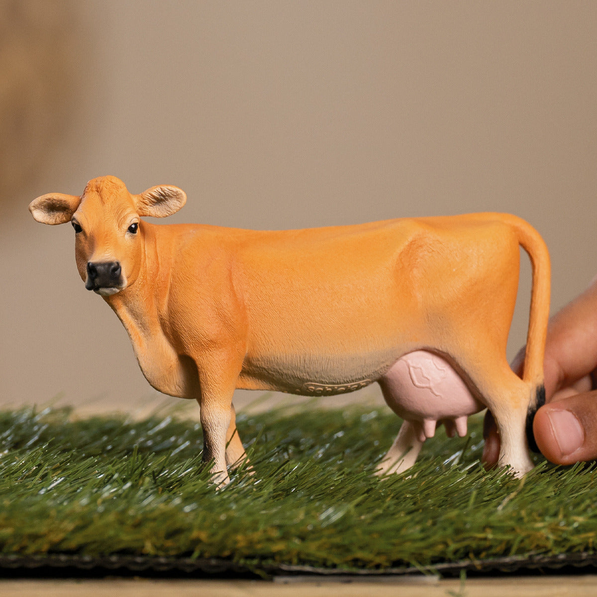 Jersey Cow Farm Animal Toy