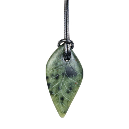 Leaf Soapstone Pendant Jewelry Kit Carving and Whittling