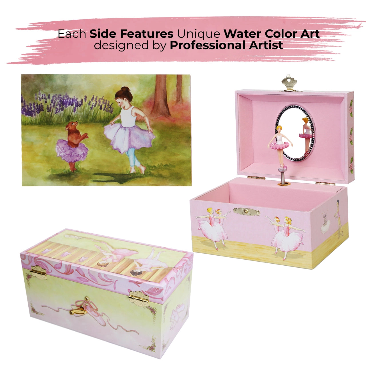 Small Ballerina Jewelry Box