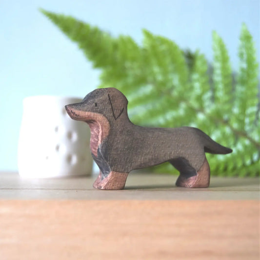 Wooden Dachshund