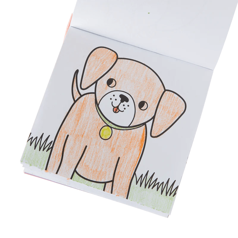 Carry Along Coloring Book Set - Pet Pals OOLY Lil Tulips