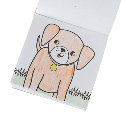 Carry Along Coloring Book Set - Pet Pals OOLY Lil Tulips