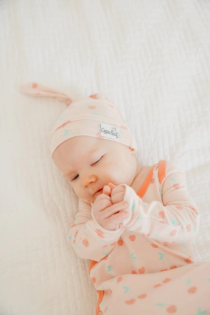 Cheery Top Knot Hat Copper Pearl Copper Pearl Lil Tulips