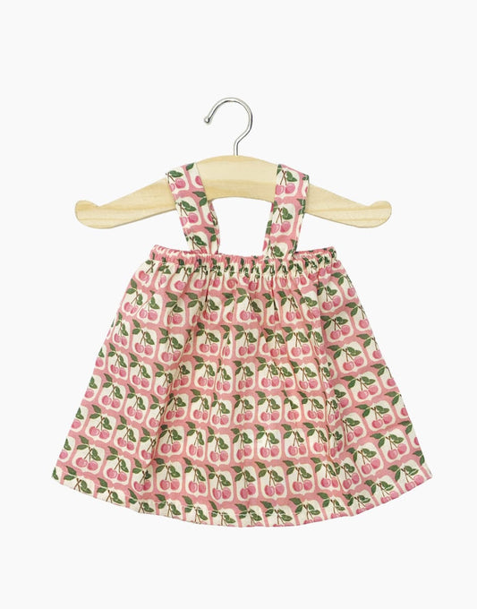 Cherry Time Cotton Mila Dress Minikane Dolls Lil Tulips