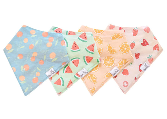 Clementine Bandana Bibs Copper Pearl Lil Tulips