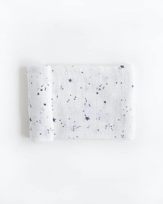 Cotton Muslin Swaddle Blanket - Shooting Stars Little Unicorn Lil Tulips