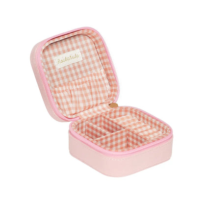 Sweet Strawberry Square Jewelry Box