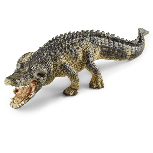 Alligator Figurine with Movable Jaw Toy