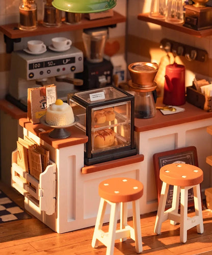 Diy Miniature House Kit: No. 17 Café