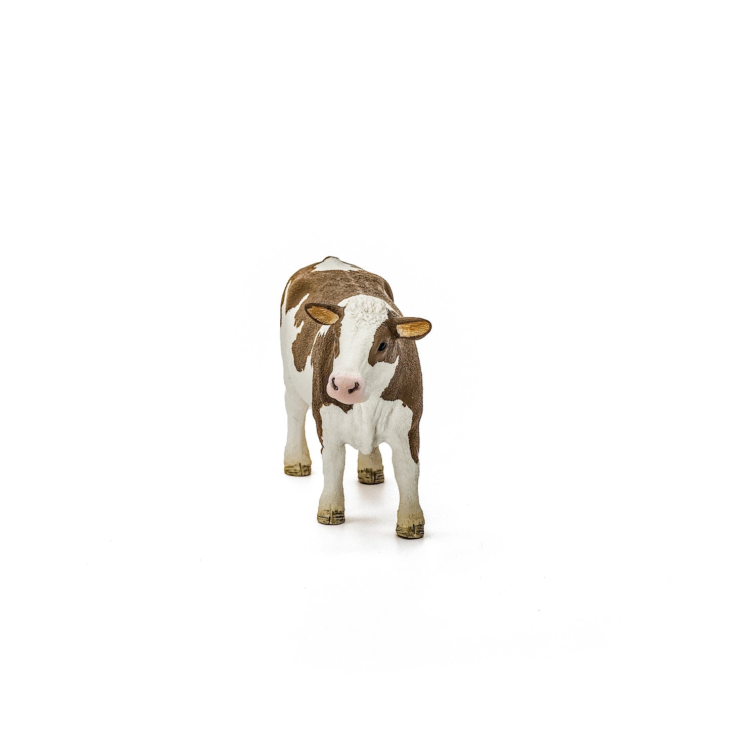 Simmental Cow Farm Animal Toy