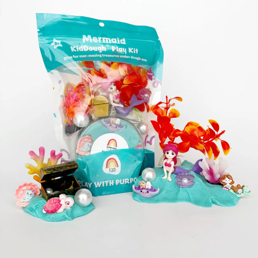 Mermaid (Blue Hawaiian) Kiddough Play Kit