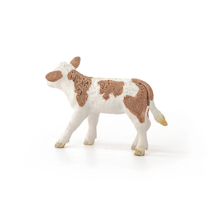 Simmental Calf Farm Animal Toy