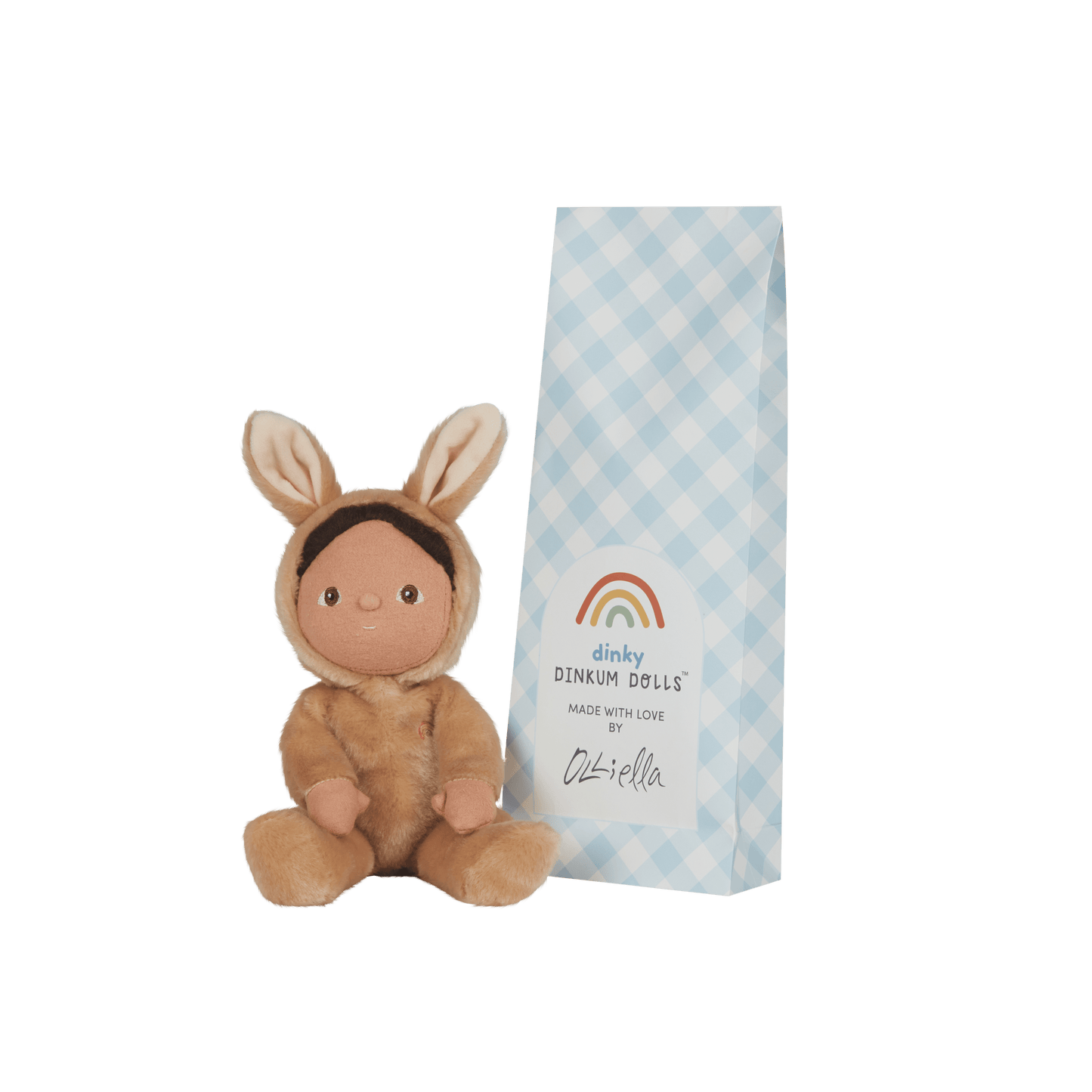 Dinky Dinkum Fluffles Doll - Bucky Bunny Olli Ella Lil Tulips